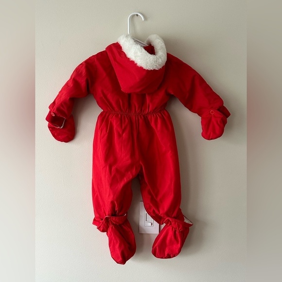 Heart Warmers Hooded Snow Suit Removable Mitten Boots Toddler 24.5"-33.5" T - Picture 7 of 14